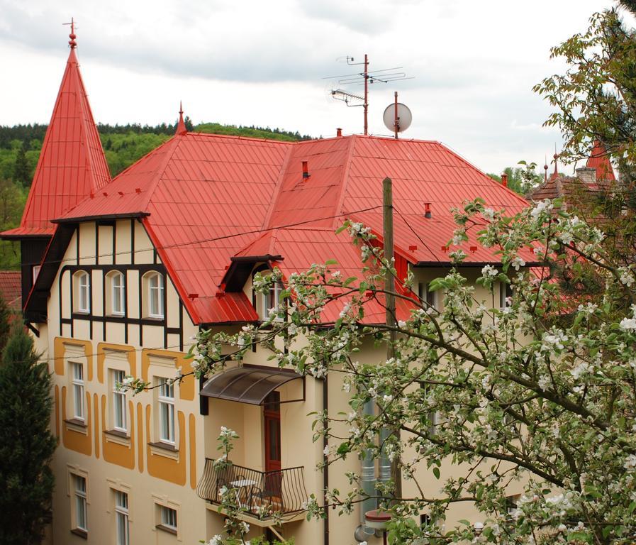 Vila Vysehrad Luhačovice Buitenkant foto